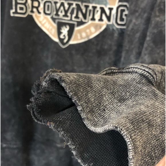 Browning Distressed Sweater, Size M - Picture 4 of 6